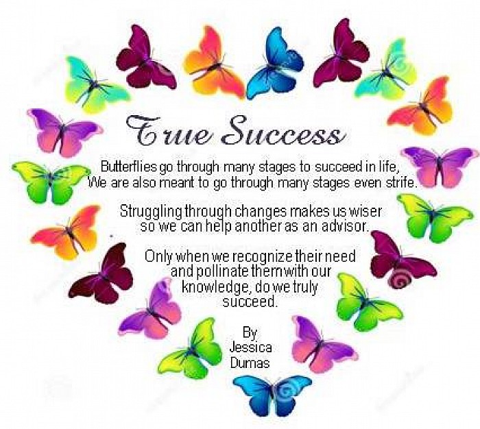 True Success poem telling about what true success is - by Jessica Dumas